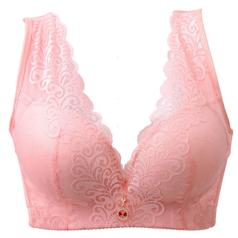 Big Cup, Large Size, Thin Bra Without Steel Ring